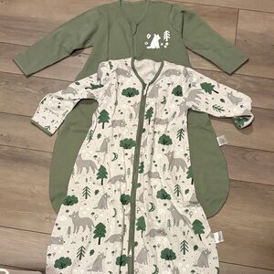Forest Friends Kids Sleep Sack set of 2 large 12/18